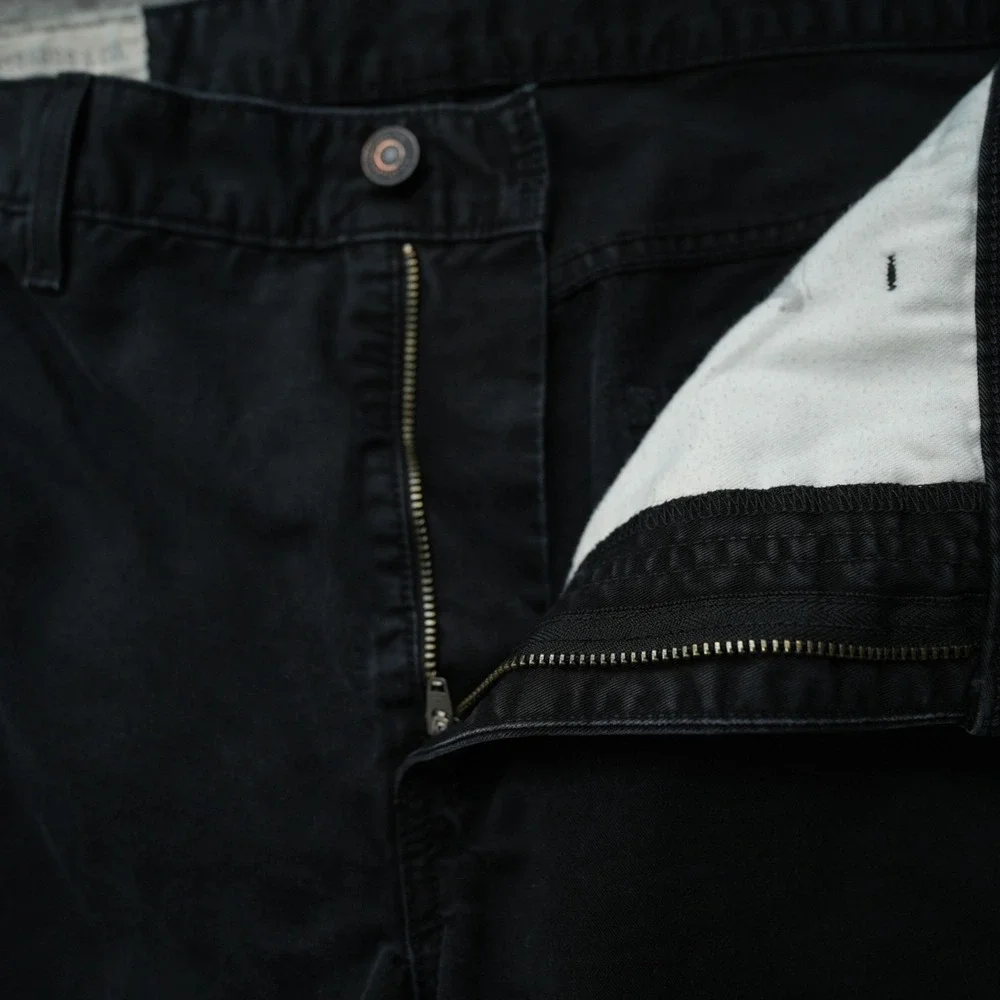 Levis Jeans‎ Men Pants Black White Tag 31 x 29.625